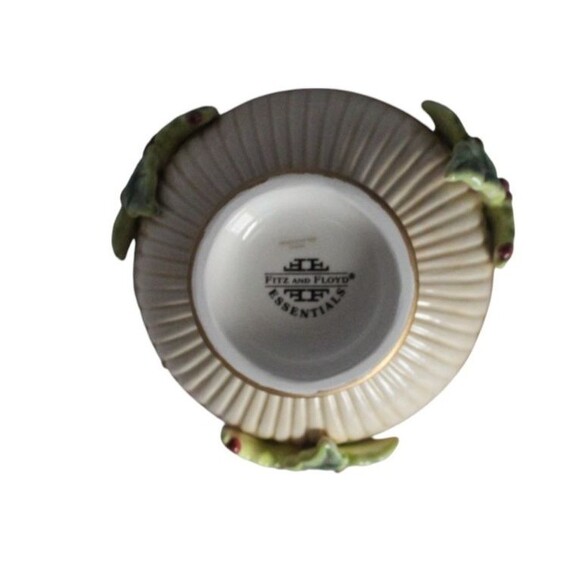 Fitz and Floyd Kristmas Kitty Lidded Box Candy Bowl Trinket Box Christmas - Picture 5 of 7